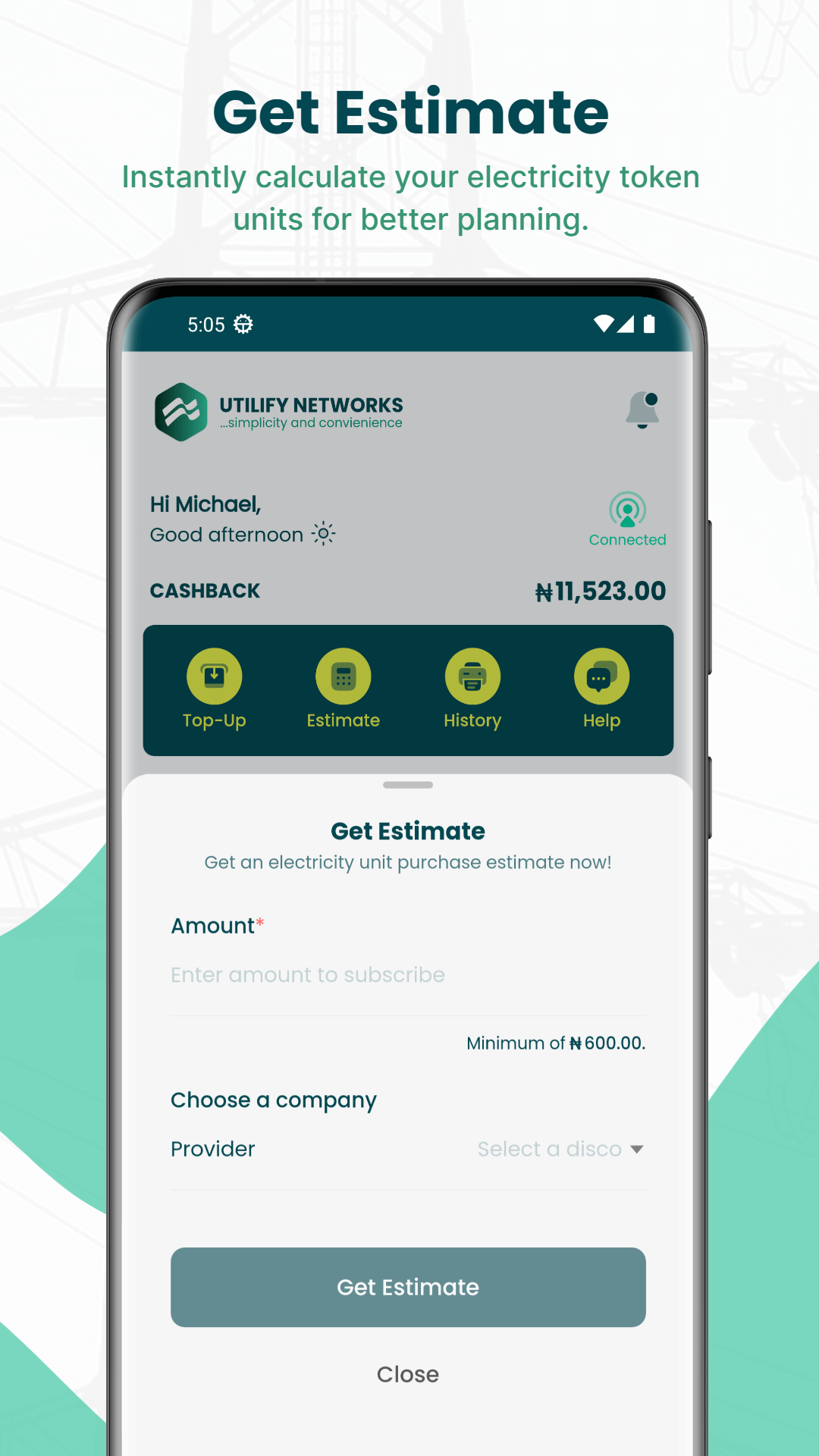 Get Estimate